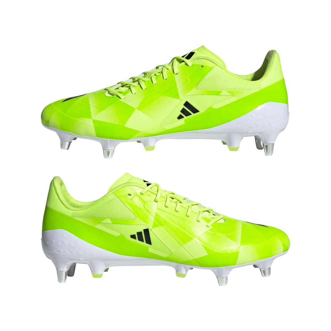 Chaussures de rugby adidas Adizero RS15 Ultimate SG Citron lucide