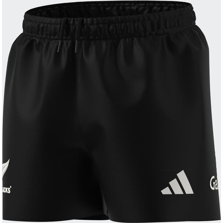 adidas All Blacks Rugby Short Kids Zwart