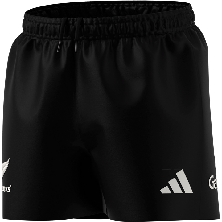 adidas All Blacks Rugby Short Kids Zwart