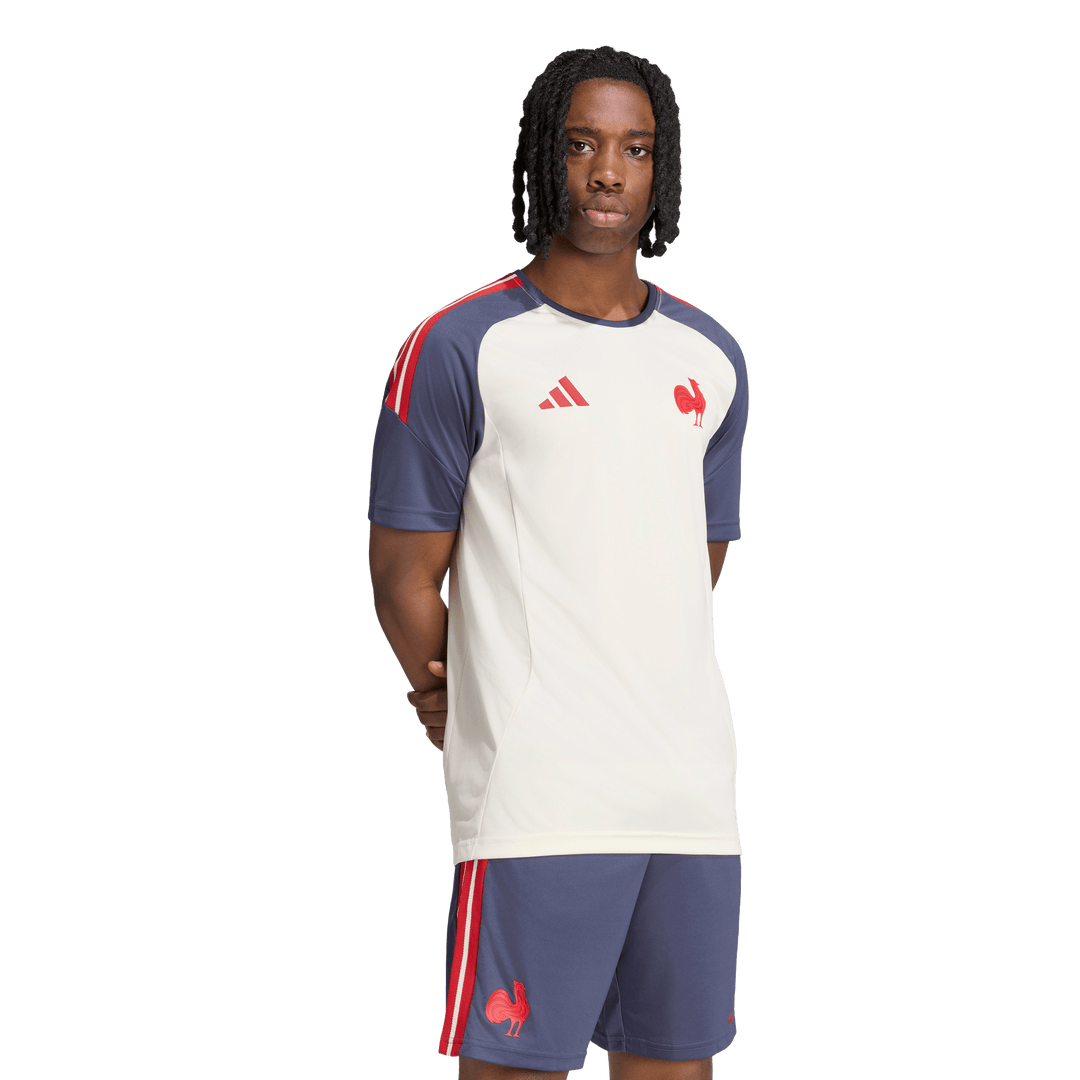 adidas Frankrijk Rugby Performance T-shirt Heren