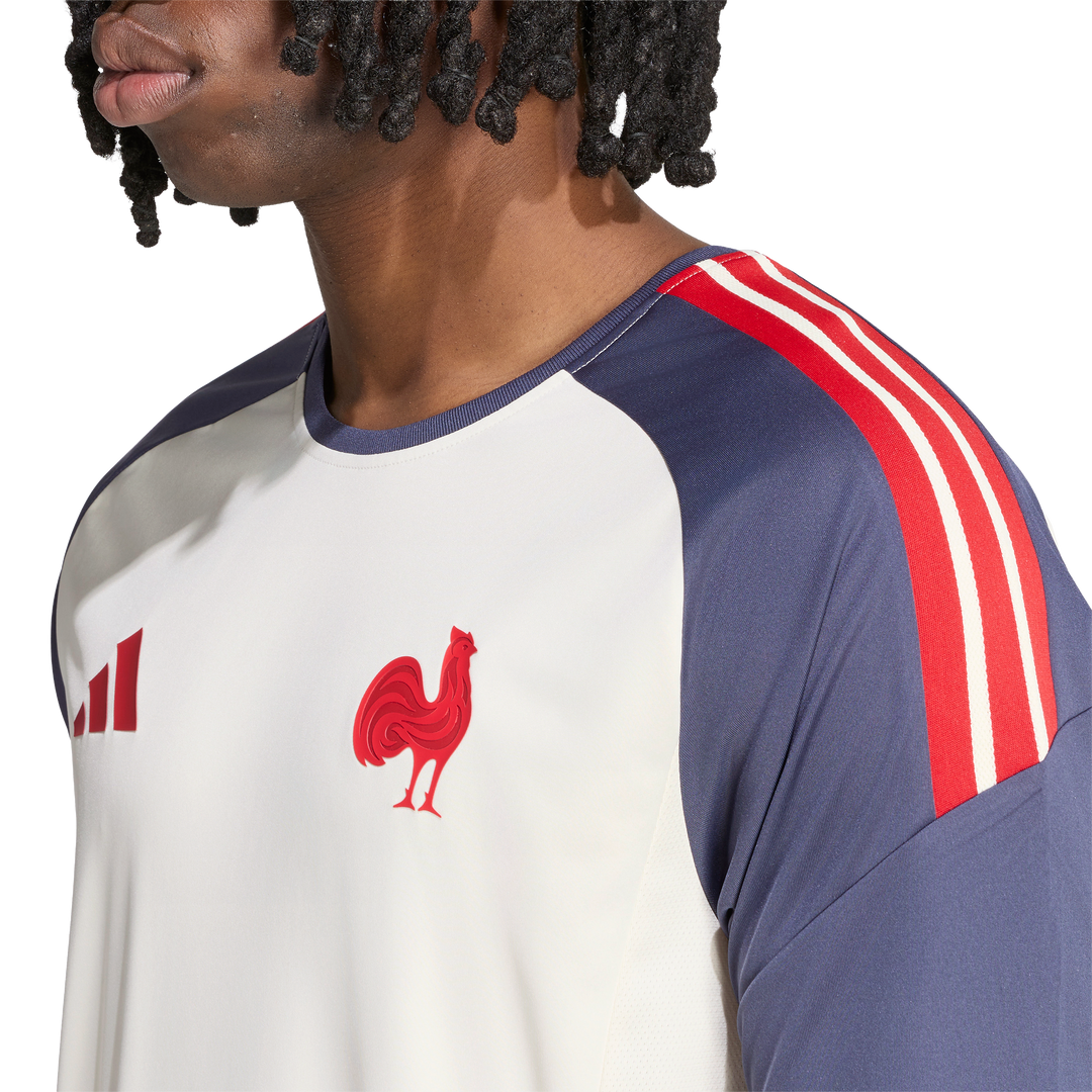 adidas Frankrijk Rugby Performance T-shirt Heren