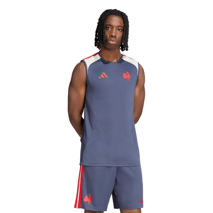 adidas France Rugby Singlet Heren