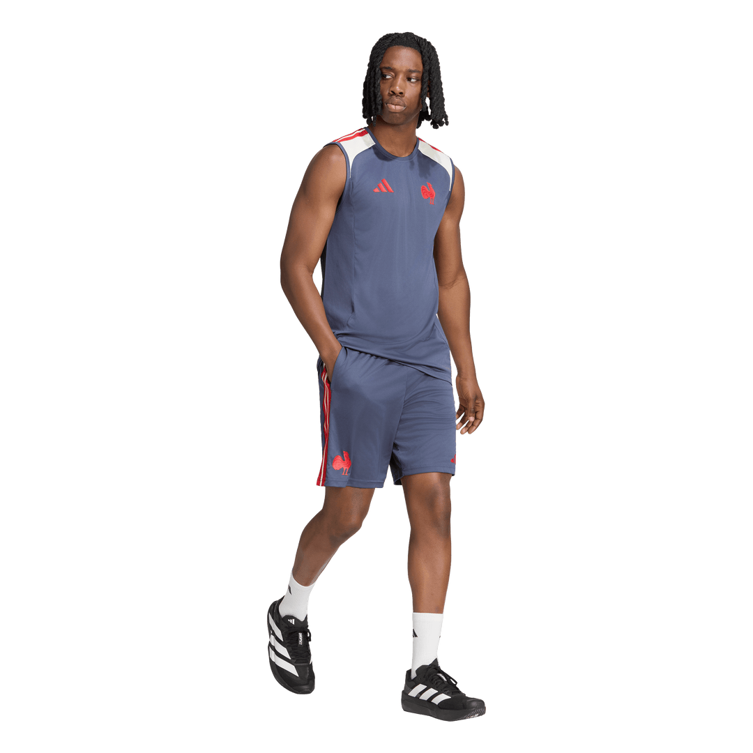 adidas France Rugby Singlet Heren