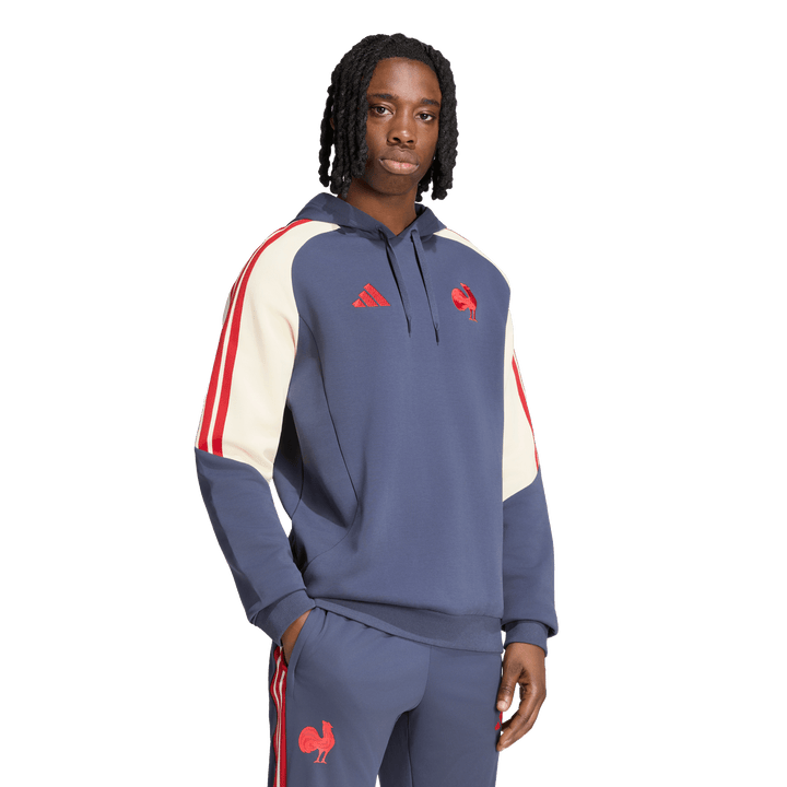 adidas Frankrijk Rugby Hoodie Heren