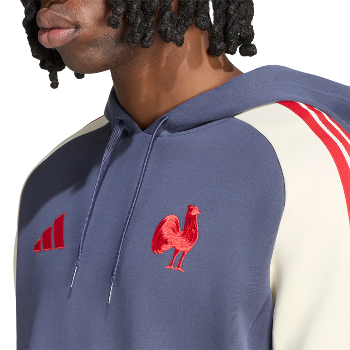 adidas Frankrijk Rugby Hoodie Heren