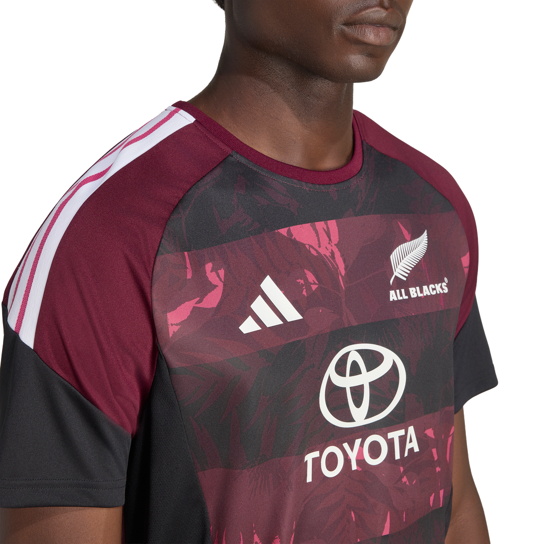 adidas All Blacks Performance T-shirt voor Zuid-Afrika Tour