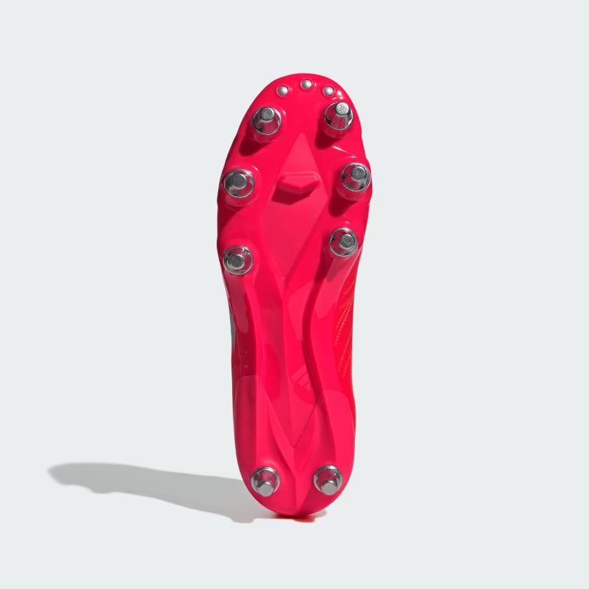 Chaussures de rugby Adidas Kakari Elite SG Rouge lucide