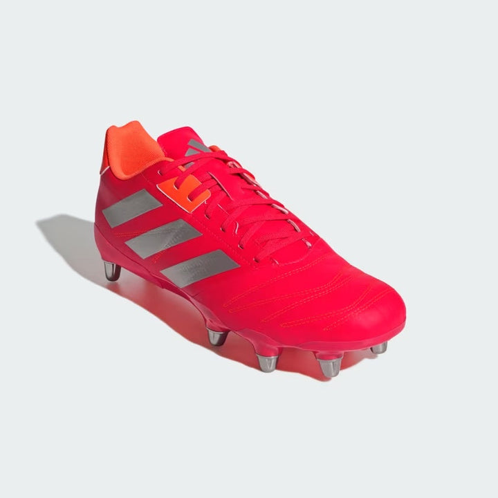 Chaussures de rugby Adidas Kakari Elite SG Rouge lucide