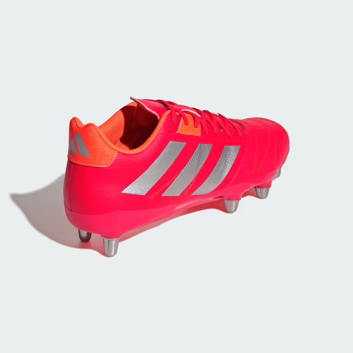 Chaussures de rugby Adidas Kakari Elite SG Rouge lucide