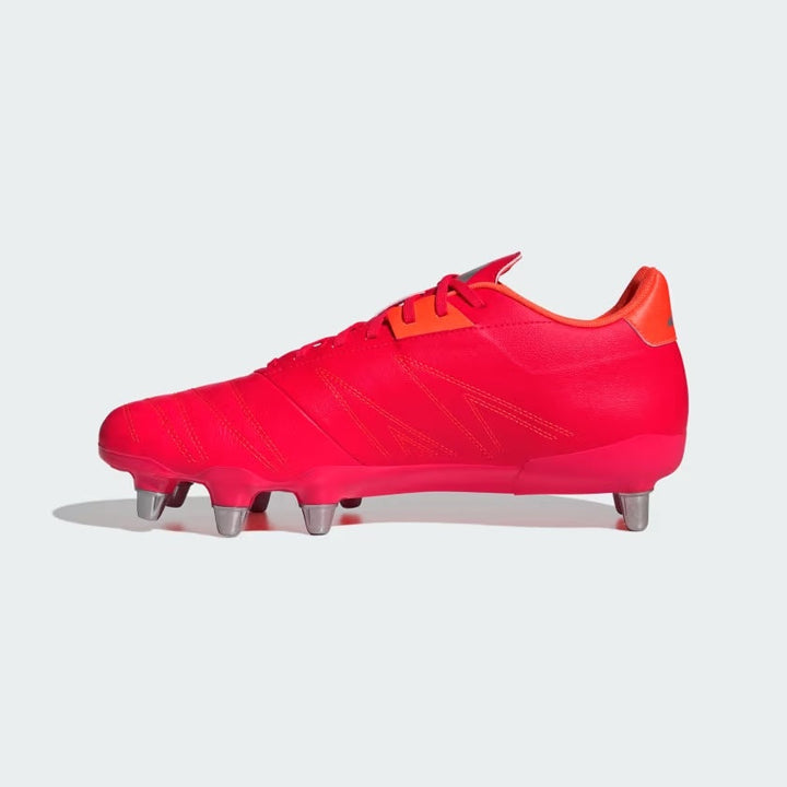 Chaussures de rugby Adidas Kakari Elite SG Rouge lucide