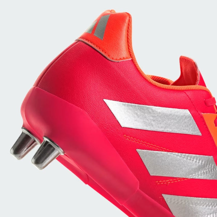 Chaussures de rugby Adidas Kakari Elite SG Rouge lucide