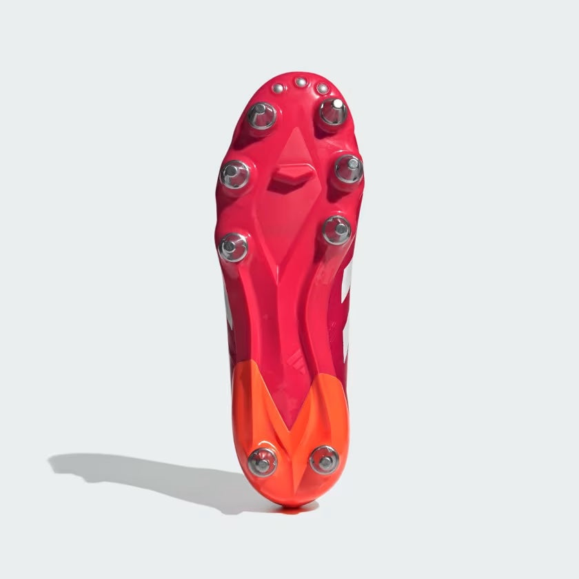 Chaussures de rugby Adidas Kakari RS SG Rouge lucide