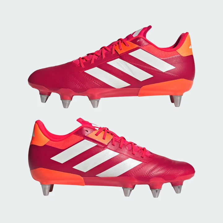 Chaussures de rugby Adidas Kakari RS SG Rouge lucide