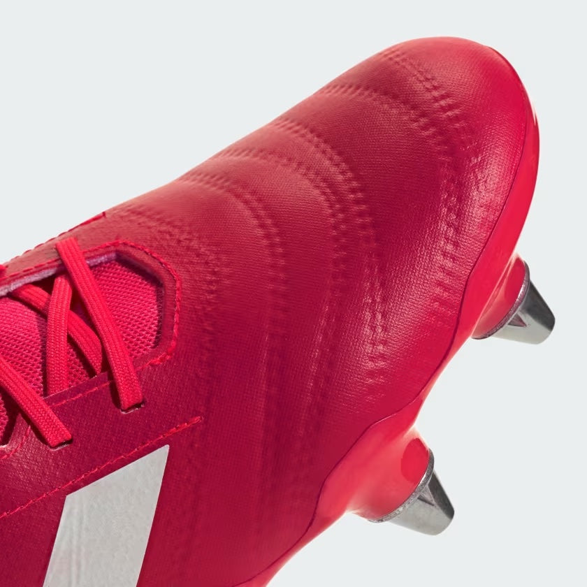Chaussures de rugby Adidas Kakari RS SG Rouge lucide