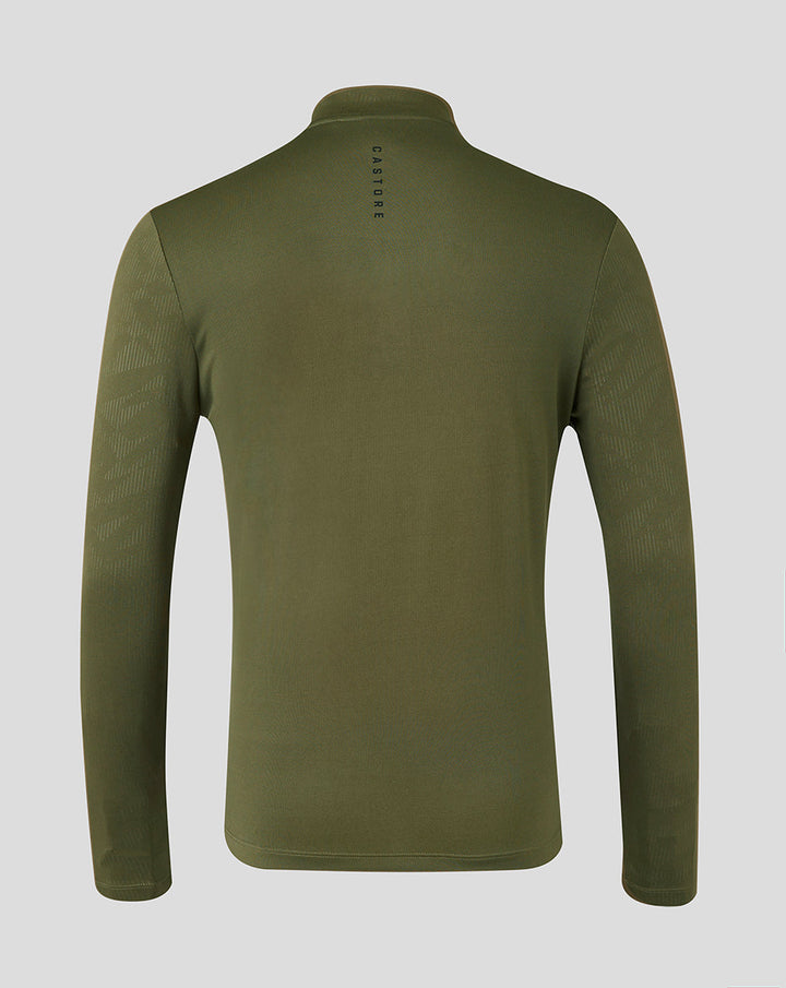 Castore Adapt All Over Print 1/4 Zip Long Sleeve Top Men