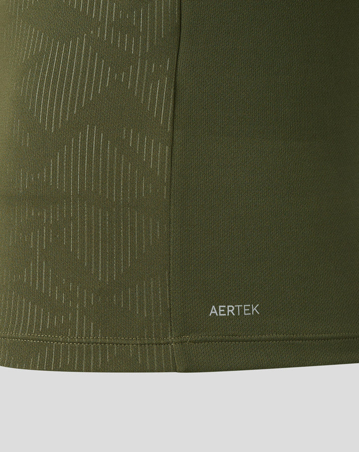 Castore Adapt All Over Print 1/4 Zip Long Sleeve Top Men