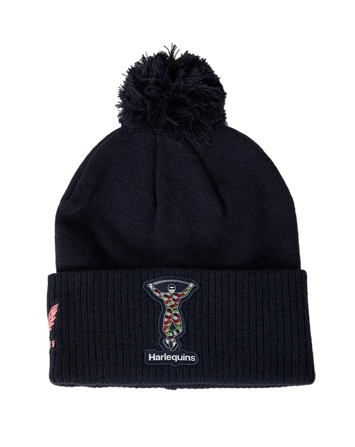 Castore Harlequins Pompon Beanie