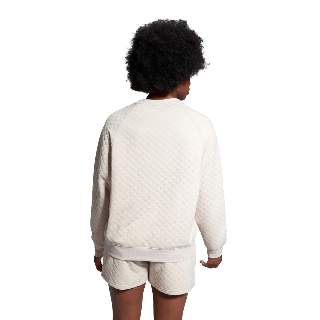 Pull ras du cou Canterbury Scene-Set pour femme, beige
