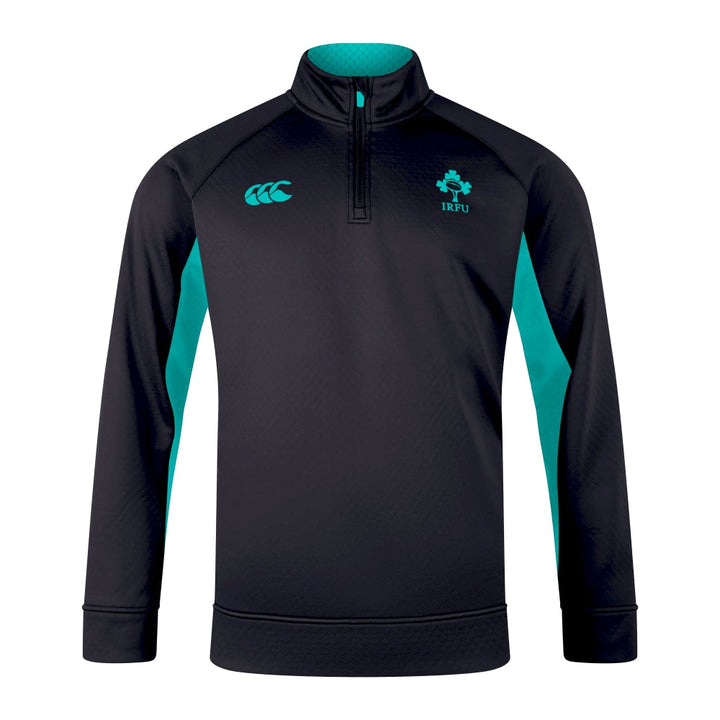 Ierland Tech 1/4 Zip Top Zwart Heren