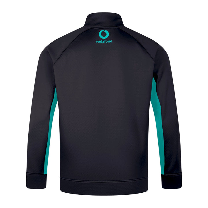 Ierland Tech 1/4 Zip Top Zwart Heren