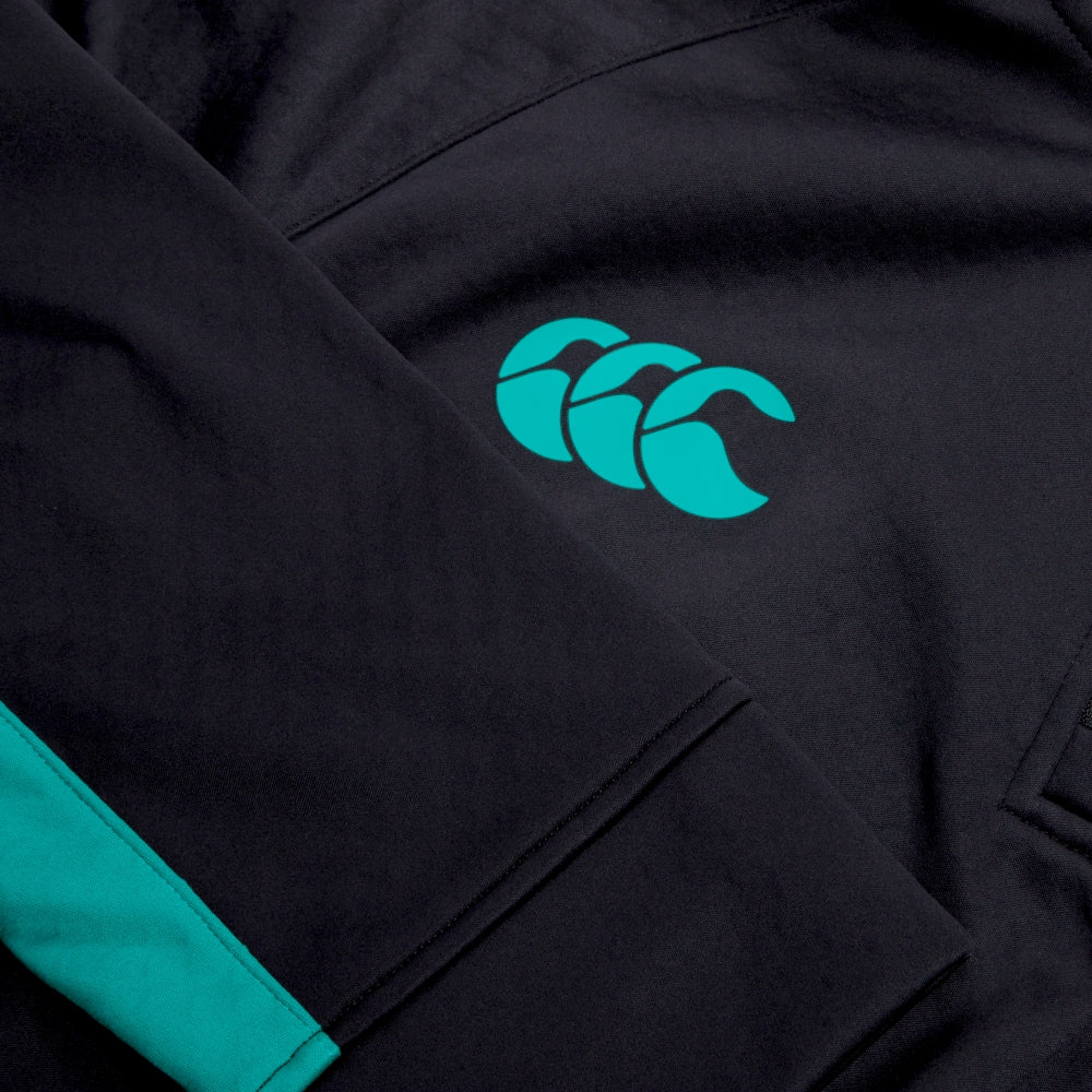 Ierland Tech 1/4 Zip Top Zwart Heren