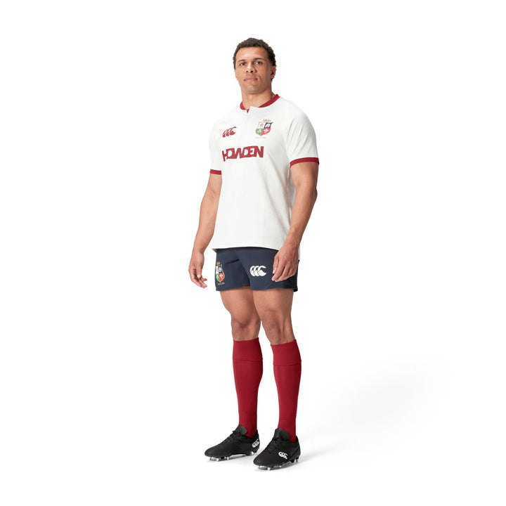 Maillot d'entraînement de rugby Canterbury British &amp; Irish Lions AU 2025 pour homme, blanc