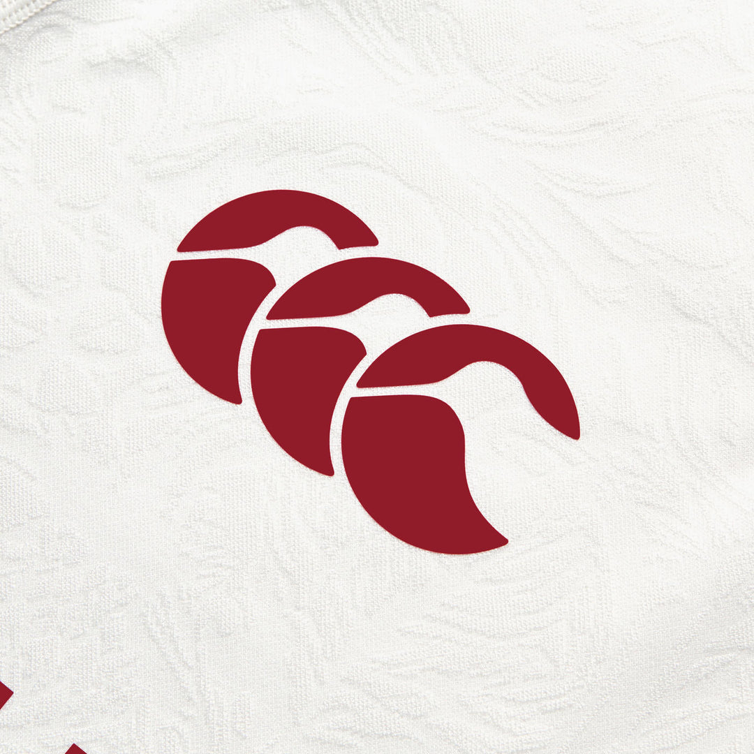 Maillot d'entraînement de rugby Canterbury British &amp; Irish Lions AU 2025 pour homme, blanc