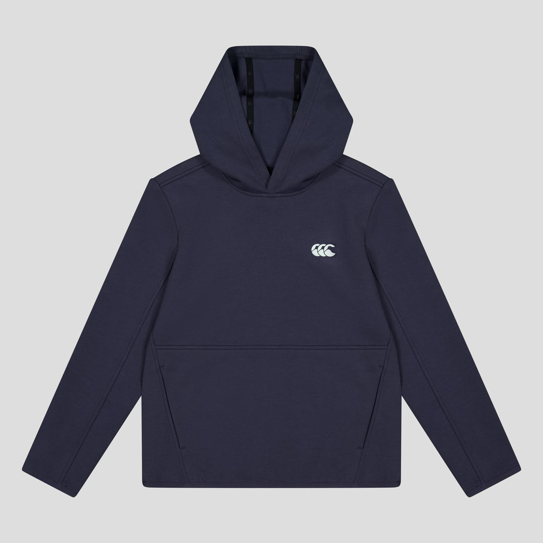 Sweat à capuche unisexe Canterbury Junior Tempo bleu marine 