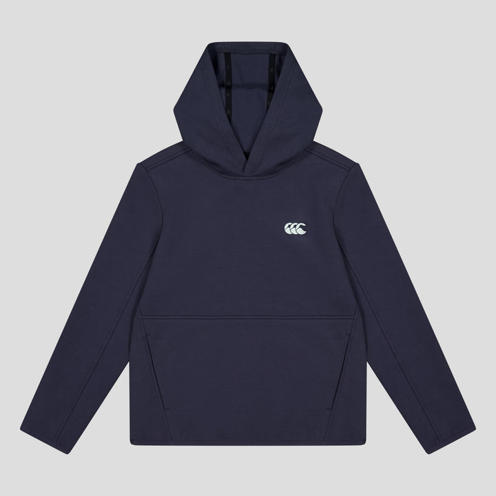 Sweat à capuche unisexe Canterbury Junior Tempo bleu marine 