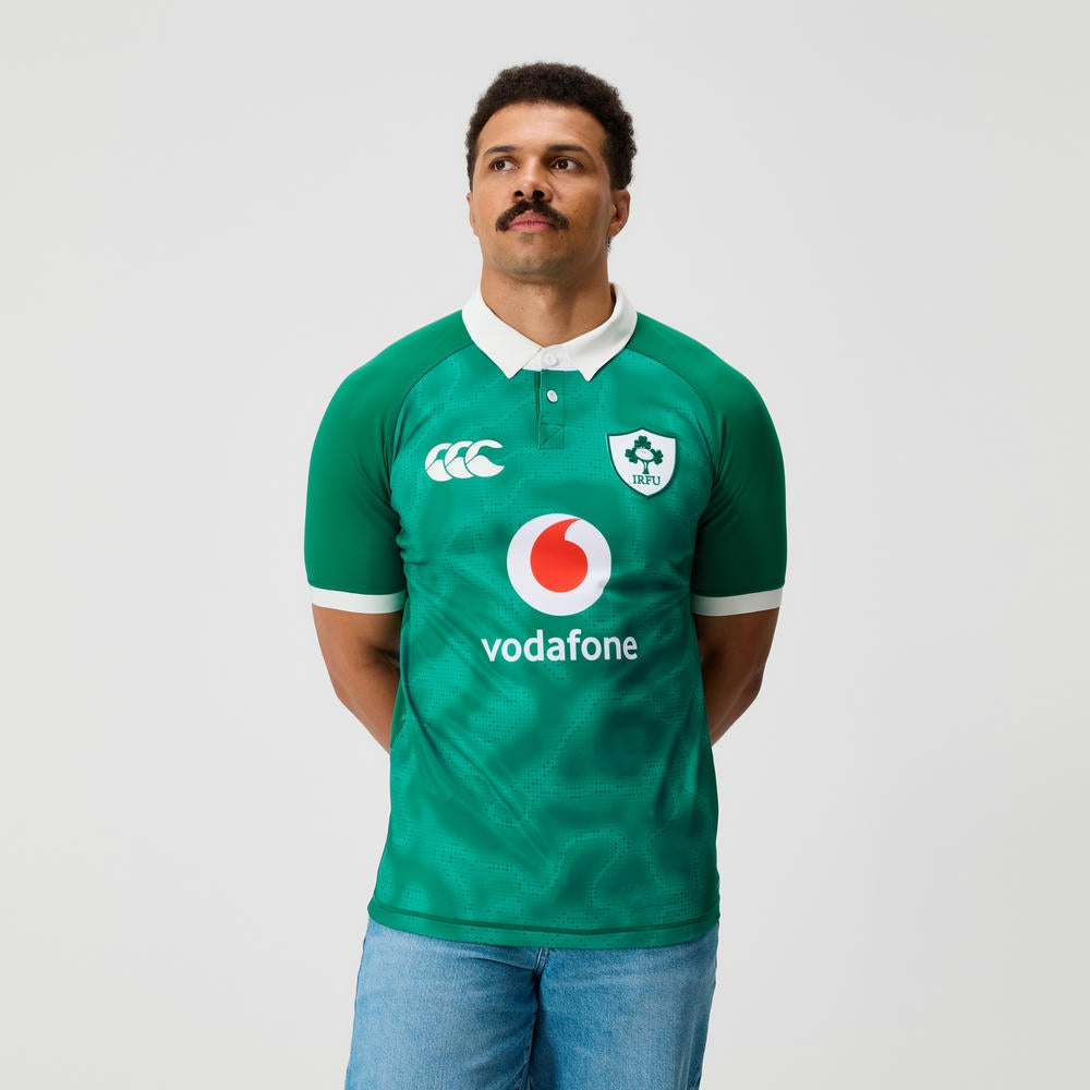 Canterbury Ireland IRFU Rugby Home Pro Shirt 2025/26 Men