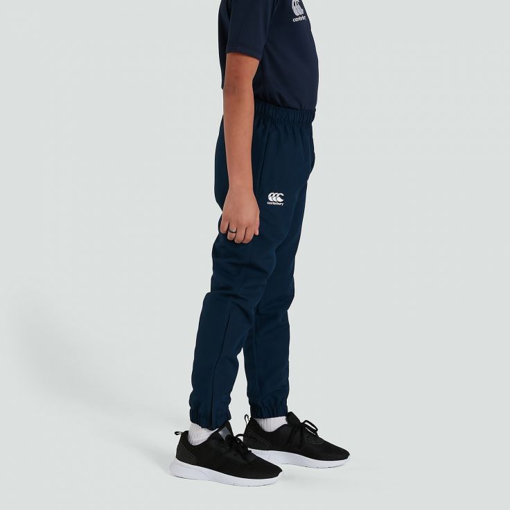 Pantalon de survêtement Canterbury Club à revers fuselés unisexe junior bleu marine