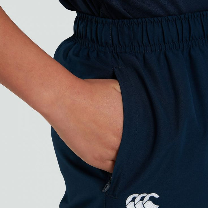 Pantalon de survêtement Canterbury Club à revers fuselés unisexe junior bleu marine
