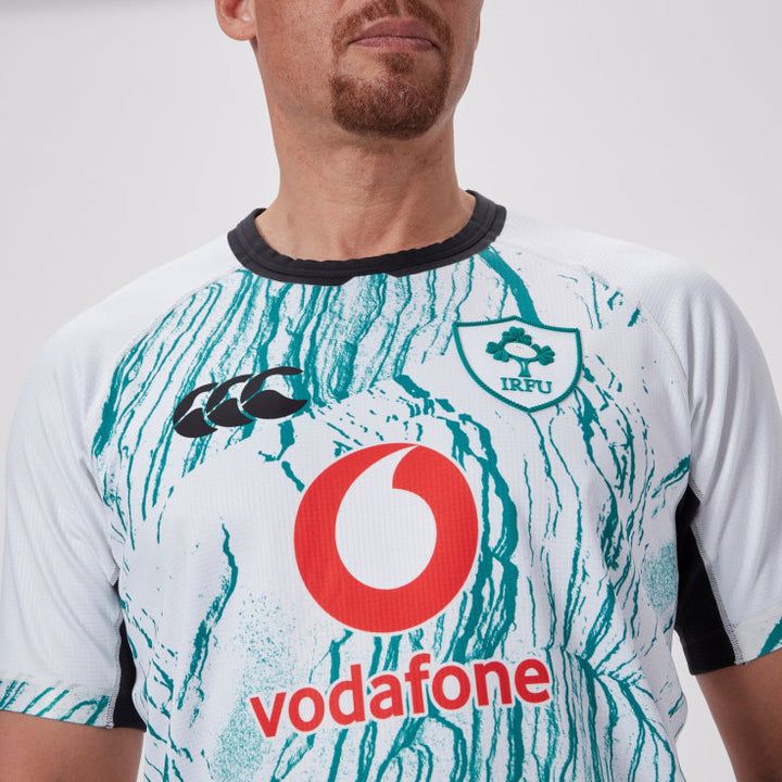 Canterbury Ireland Rugby Heren Uitshirt Pro Wit/Zwart