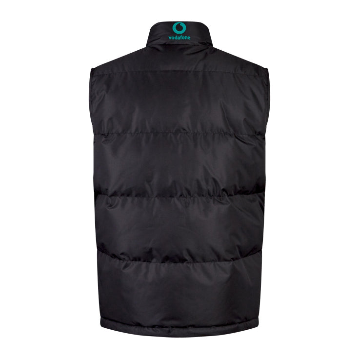 Canterbury Ierland Padded Bodywarmer Zwart