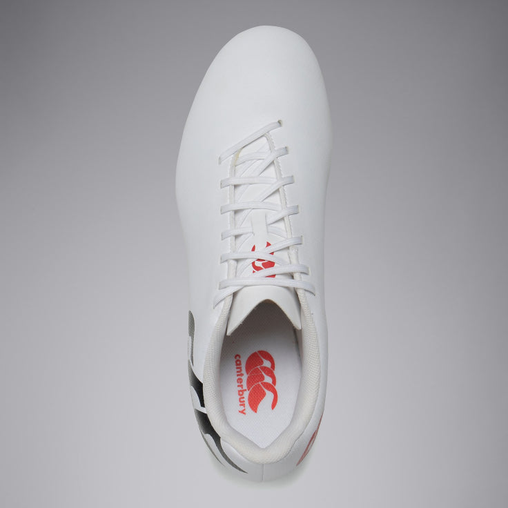 Chaussures de rugby Canterbury Speed ​​Raze SG Senior Blanches