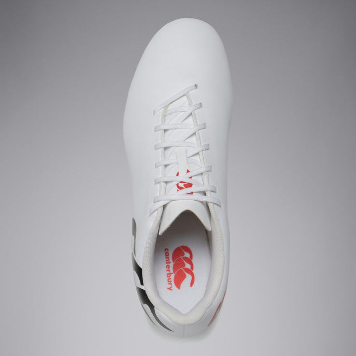 Chaussures de rugby Canterbury Speed ​​Raze SG Senior Blanches