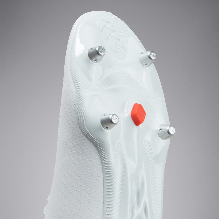Chaussures de rugby Canterbury Speed ​​Raze SG Senior Blanches