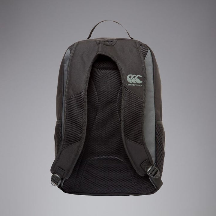 Sac à dos classique unisexe Canterbury de taille moyenne, noir
