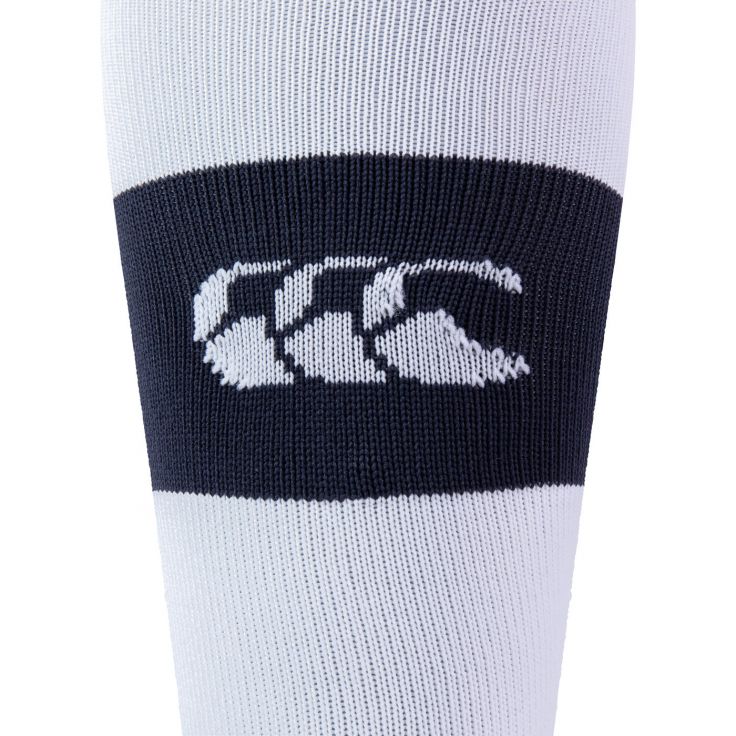 Chaussettes à cerceaux Canterbury Team Bleu marine/Blanc Junior