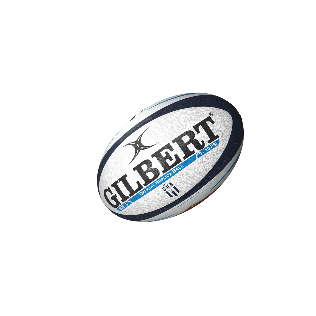 Ballon de rugby réplique Gilbert Agen taille 5