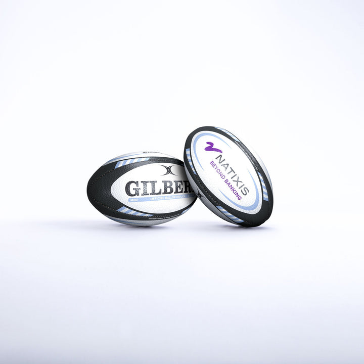 Mini-réplique de ballon de rugby Gilbert Metro Racing 92