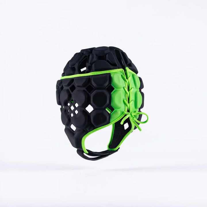 Gilbert Octane Scrumcap Black/Green Junior