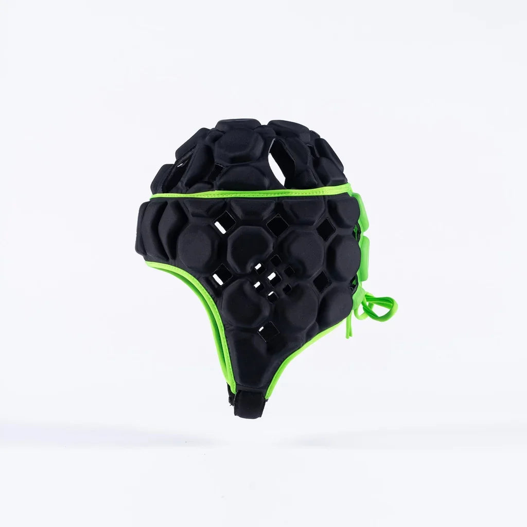 Gilbert Octane Scrumcap Black/Green Junior