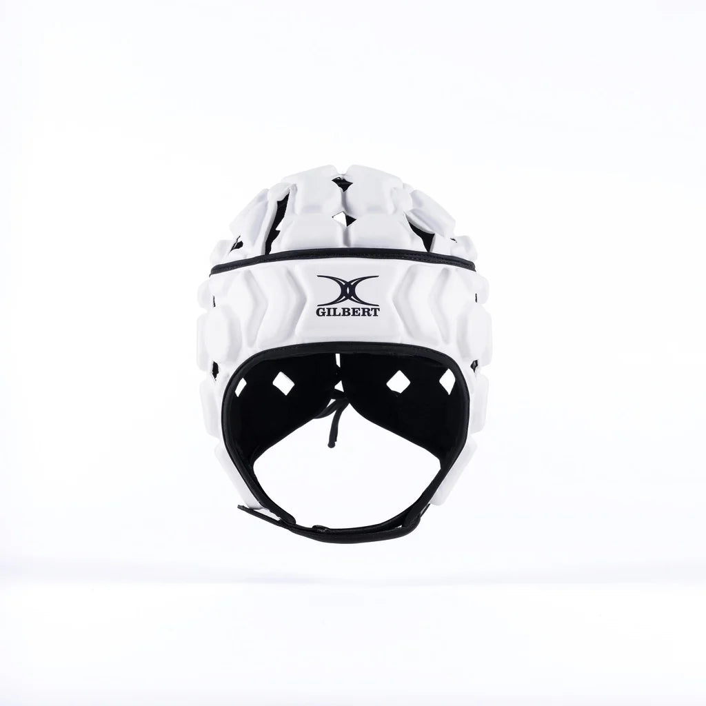 Gilbert Octane Scrumcap White/Black Junior