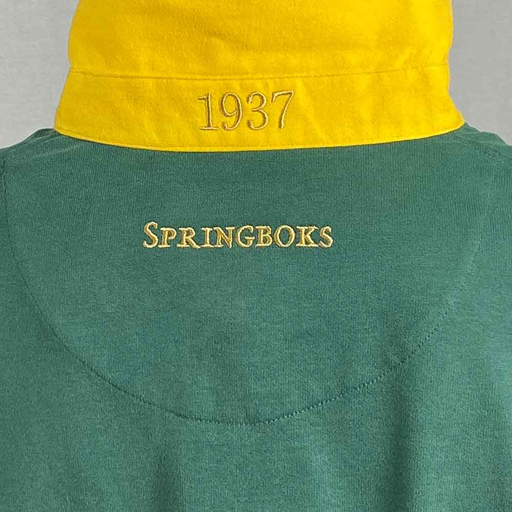 Maillot de rugby Ellis Rugby Springboks 1937