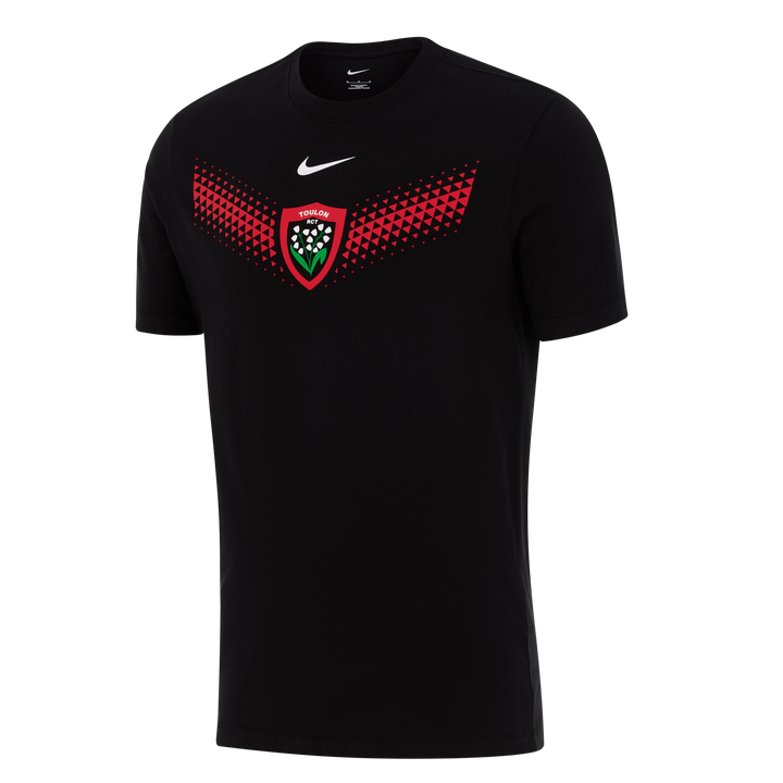 T-shirt de rugby graphique Nike RC Toulon Noir