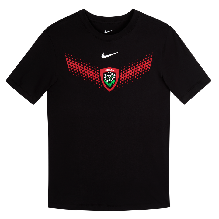 T-shirt de rugby graphique Nike RC Toulon Noir