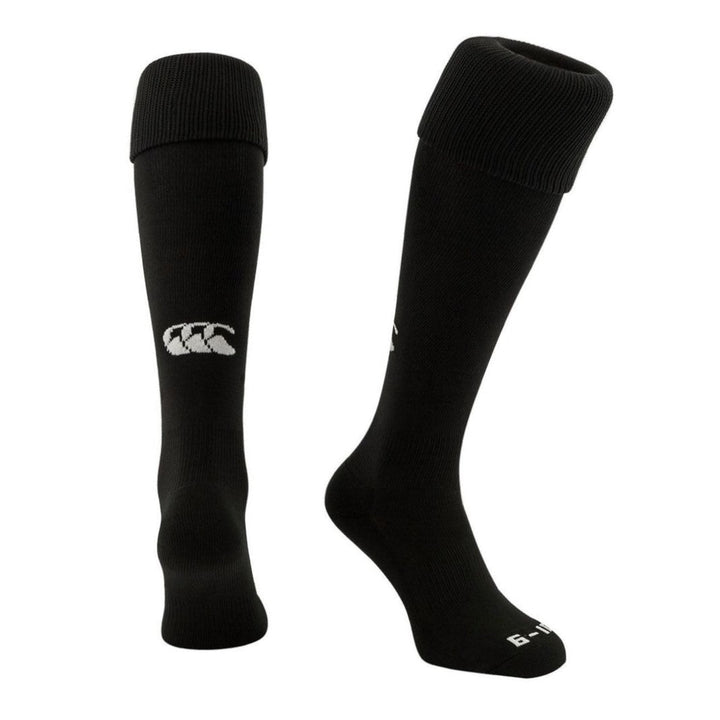 Chaussettes d'équipe Canterbury noires pour junior