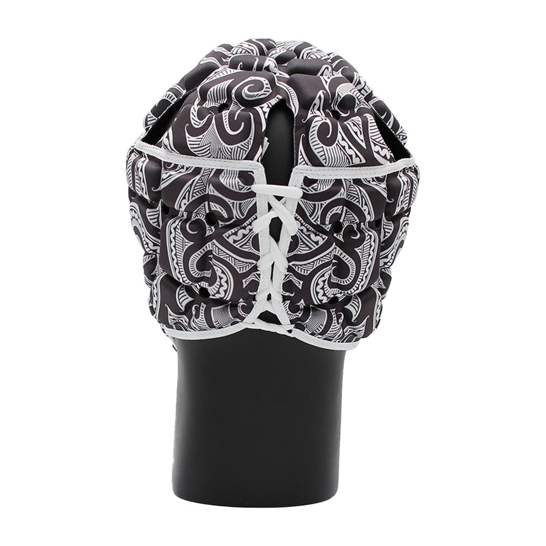 Casque de protection Impact Rugby Tribal noir
