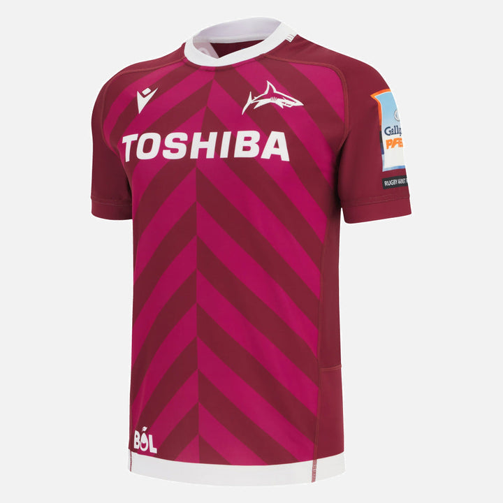 Macron Sale Sharks Maillot Replica 2025/26 Homme